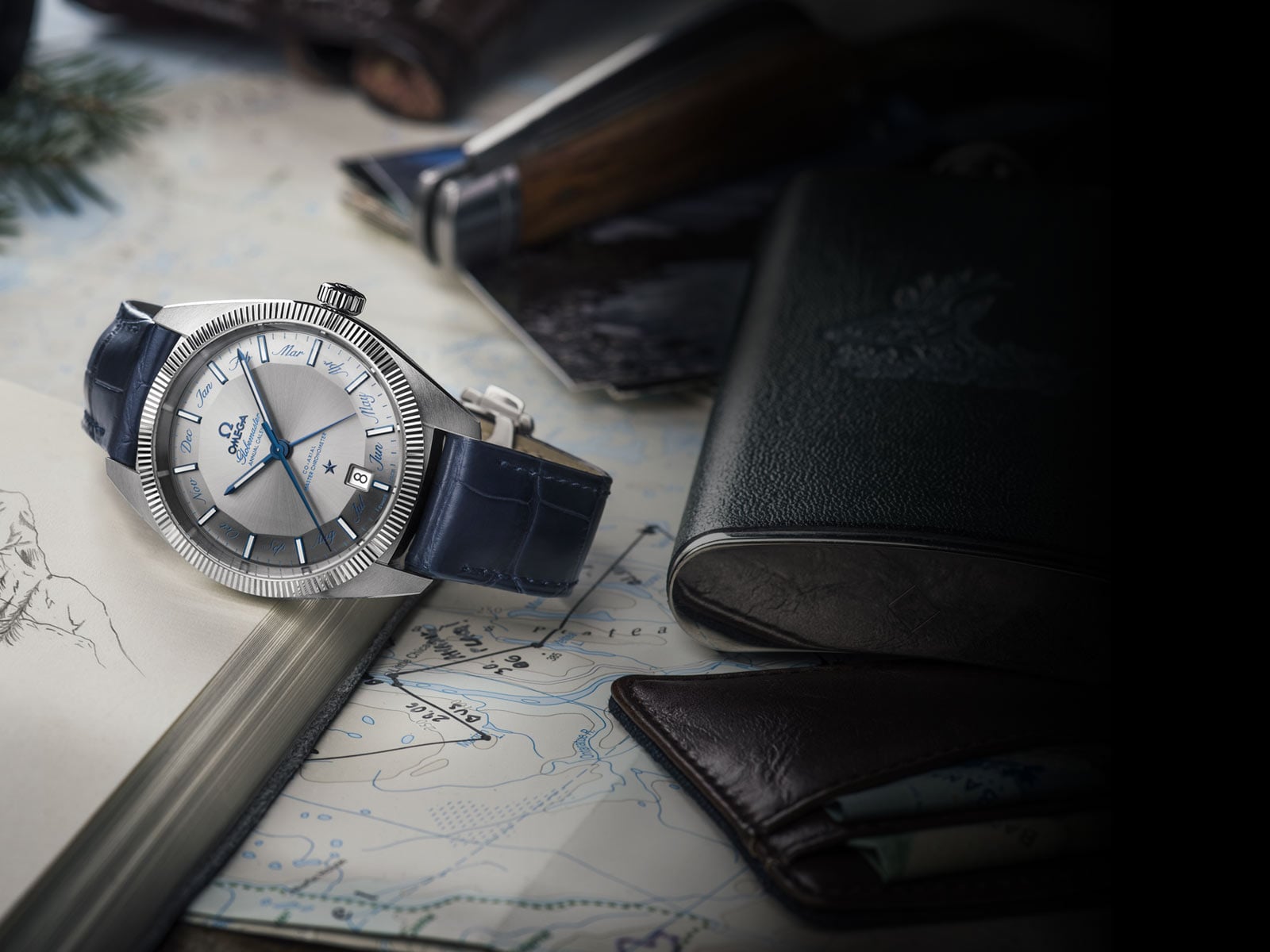 星⁠座⁠系⁠列尊霸年历腕表