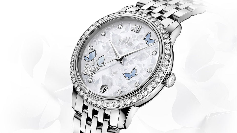 Omega De Ville Ladymatic Stainless Steel Ladies watch 425.27.34.20.55.003