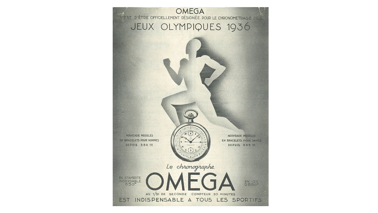 欧米茄腕表: 奥运会 - 滑动 2 - 5413