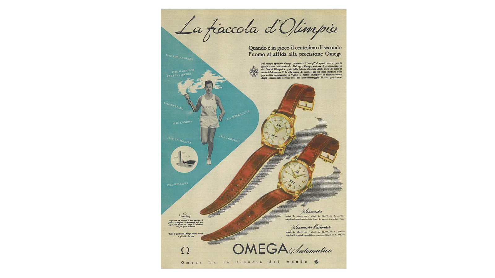 欧米茄腕表: 奥运会 - 滑动 5 - 5416