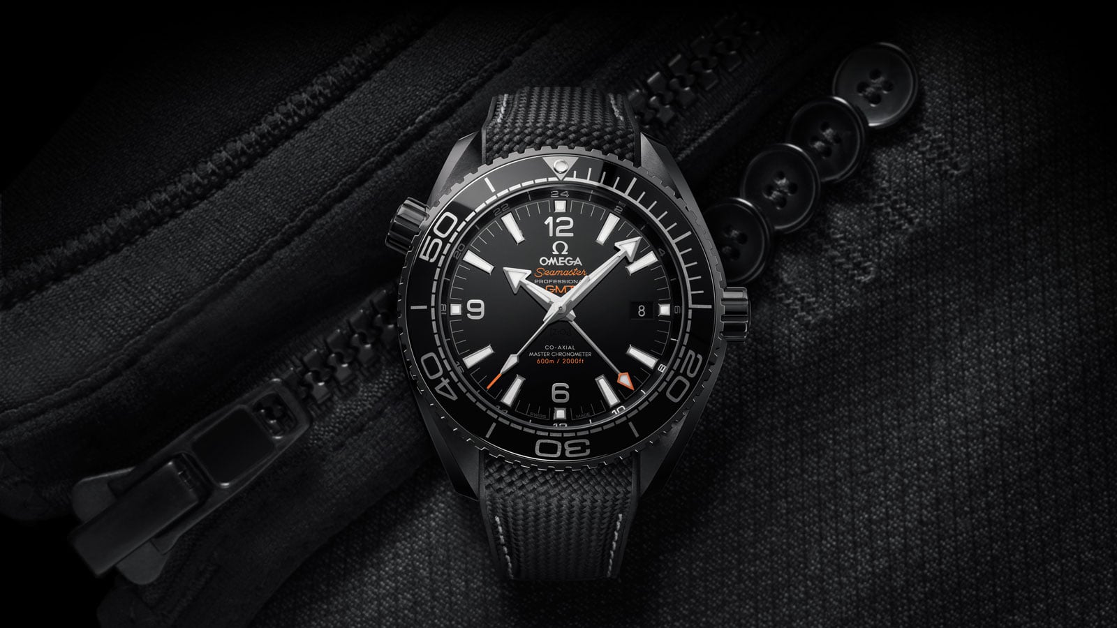 海洋宇宙“深海之黑”腕表: Seamaster - 海洋宇宙600米腕表 - 滑动 4 - 40166