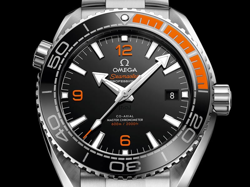 Omega Seamaster Diver 300 M Automatic Titanium Black Ceramic Case Rubber Strap Men's Watch 210.92.44.20.01.001