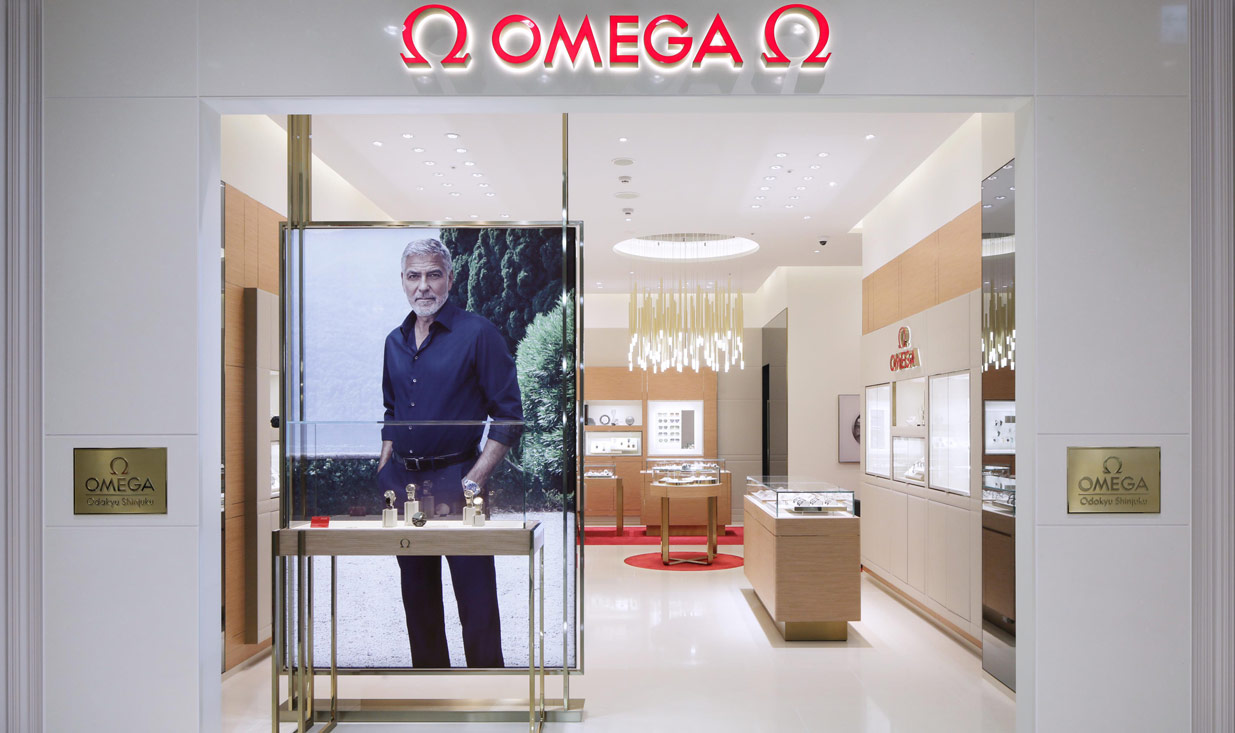 OMEGA Boutique 1F Odakyu Shinjuku, 1-5-1 Nishishinjuku Shinjukuku Tokyo, Japan　　 160-8001 Tokyo