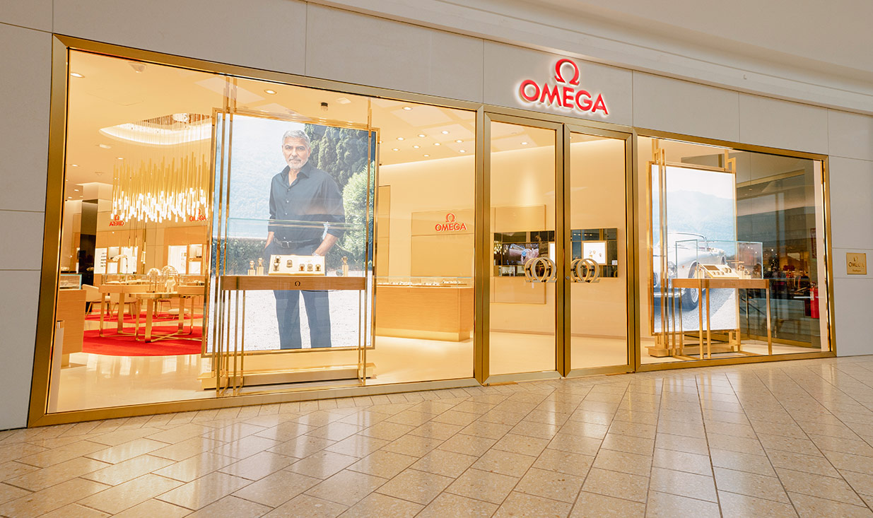 OMEGA Boutique The Mall at Short Hills<br />1200 Morris Tpke, Space # 203 07078 Short Hills