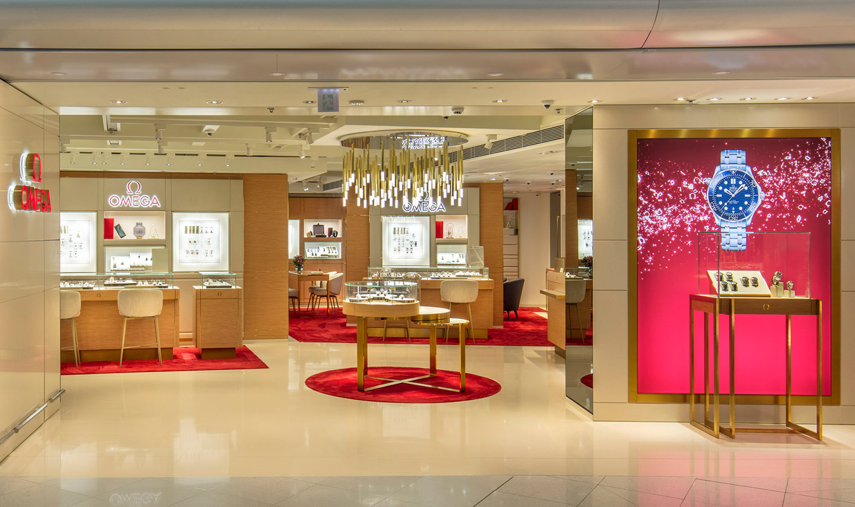 欧米茄专卖店-香港国际机场 (现正休业,直至另行通知) 香港国际机场