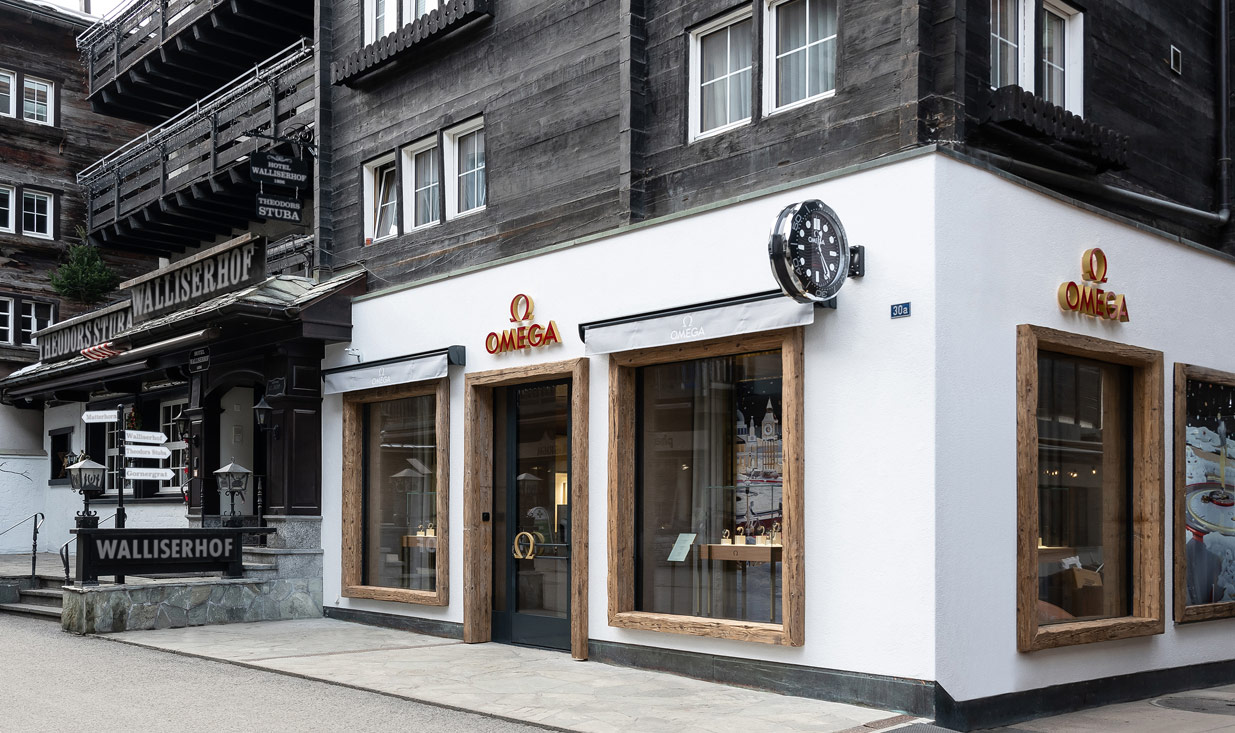 OMEGA Boutique Bahnhofstrasse 30a 3920 Zermatt