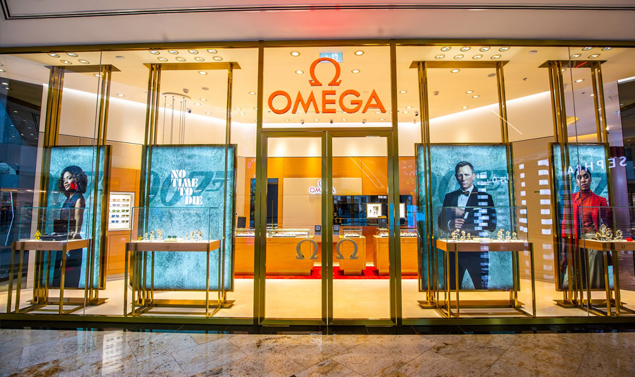 OMEGA Boutique Nakheel Mall<br />Palm Jumeirah  Dubai