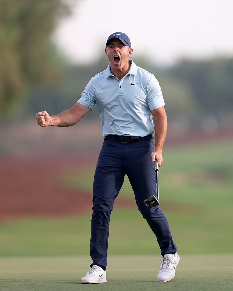 罗里·麦克罗伊荣膺2025年迪拜竞赛总冠军