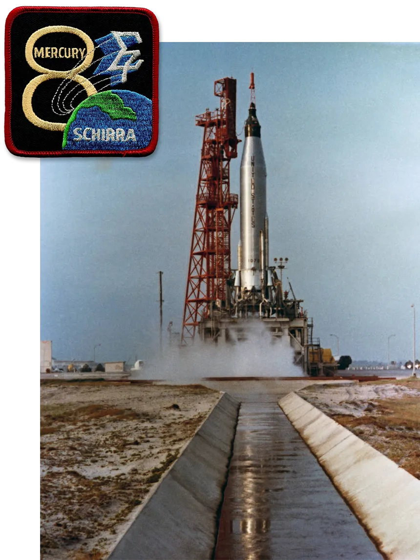 Nasa archive picture and patch