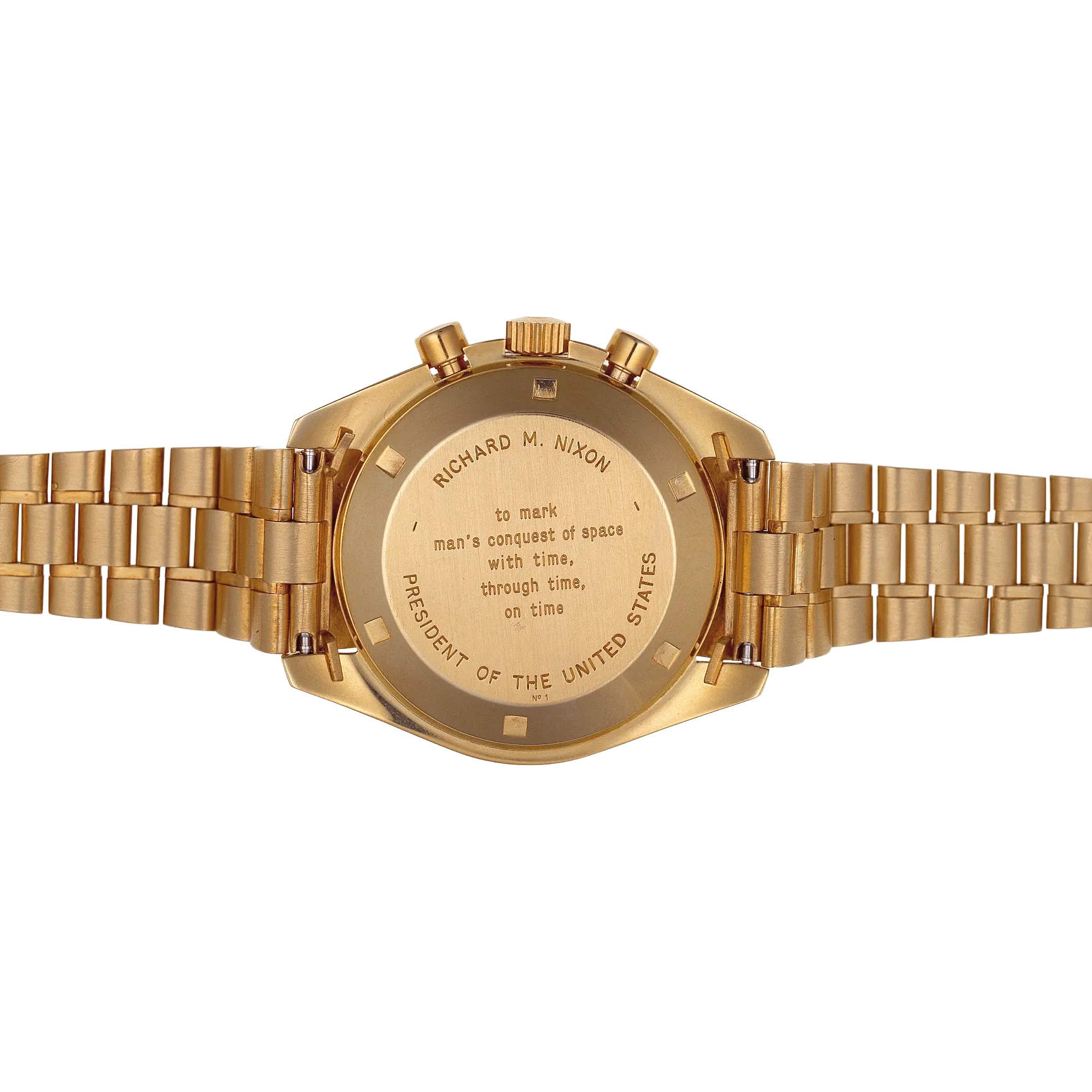 Special caceback engraving for President Richard Nixon