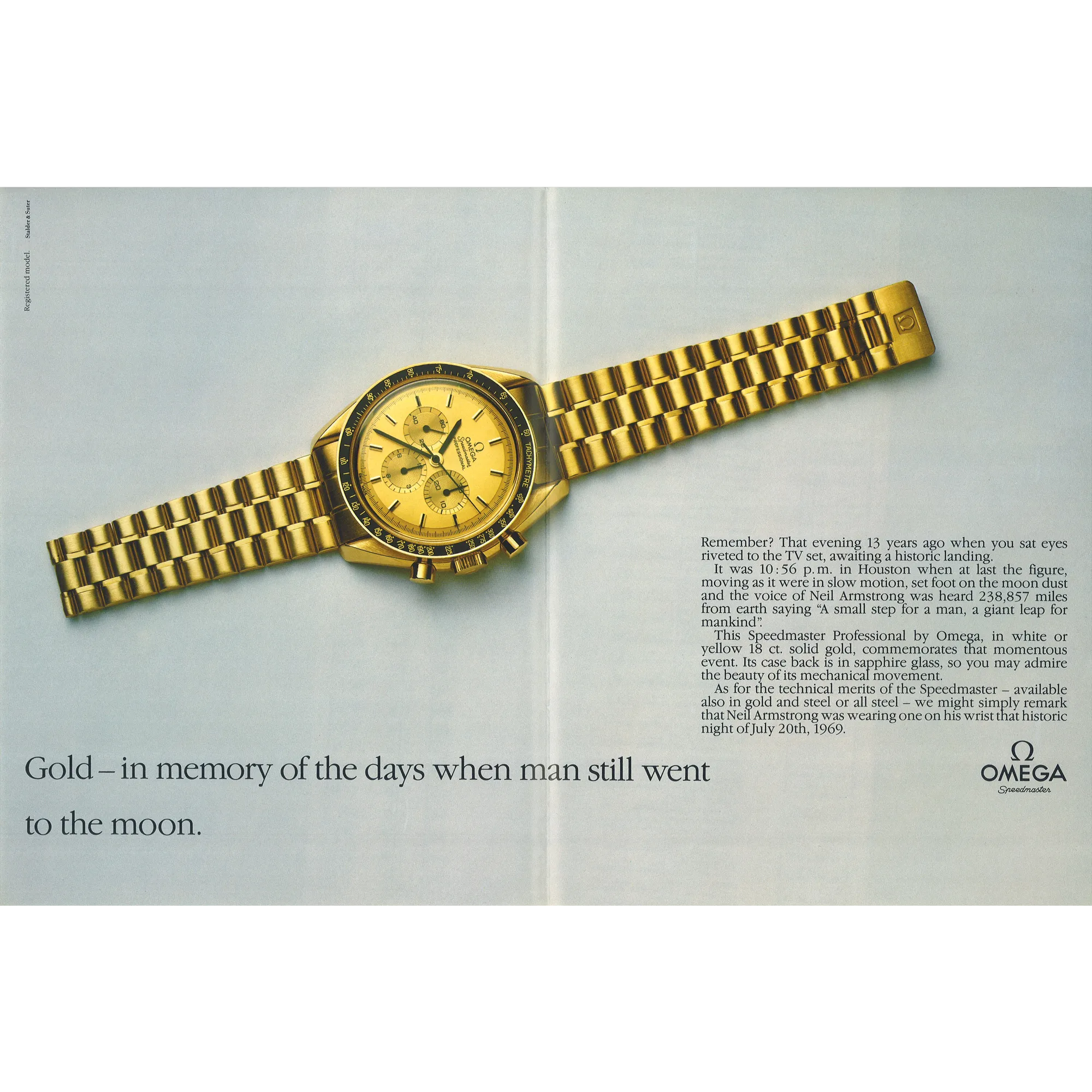 Vintage OMEGA advertisement