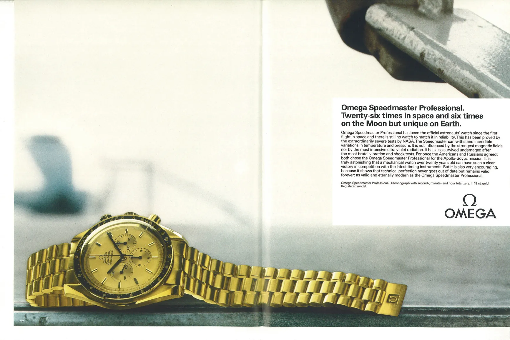 Vintage OMEGA advertisement