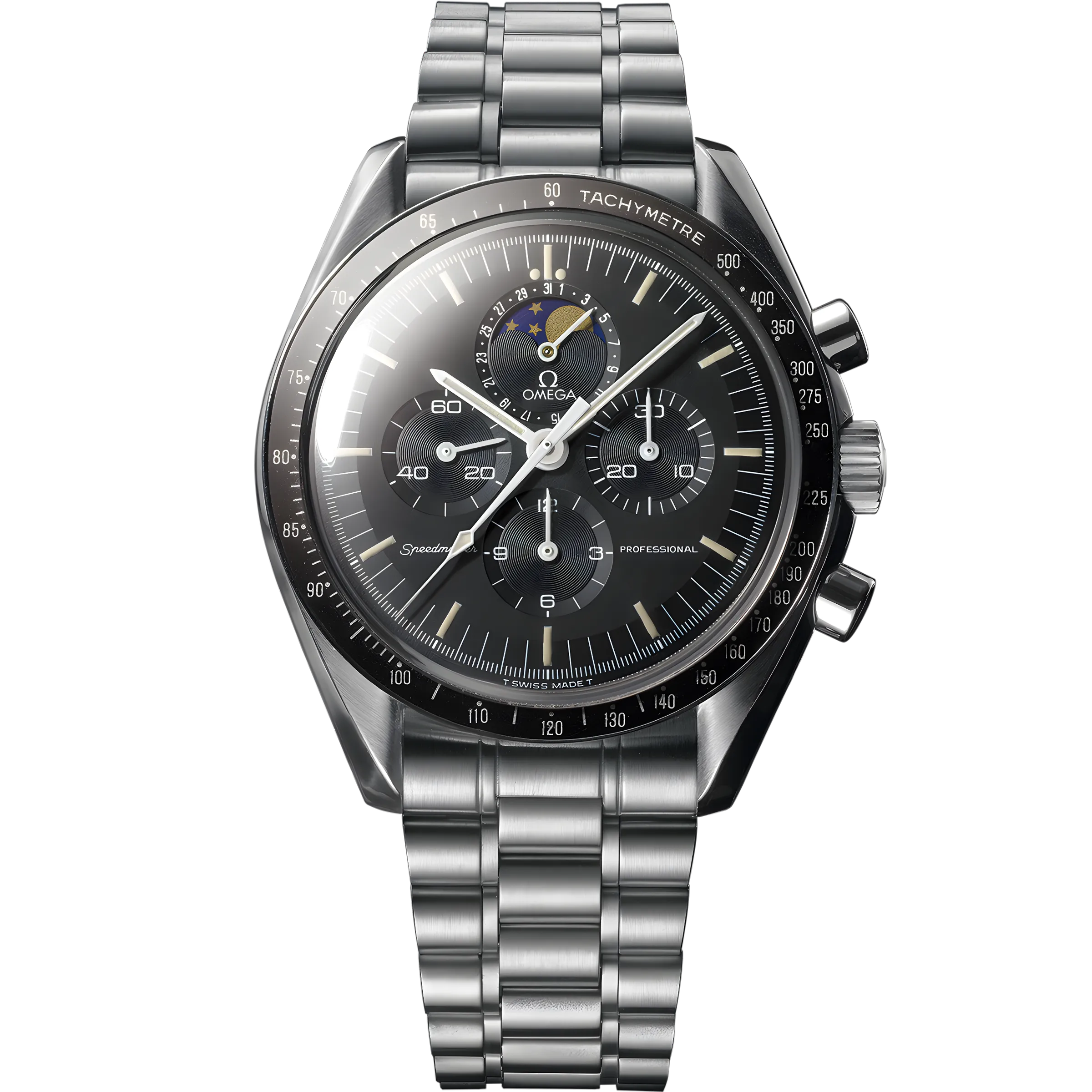 “Speedymoon”腕表 - Front view