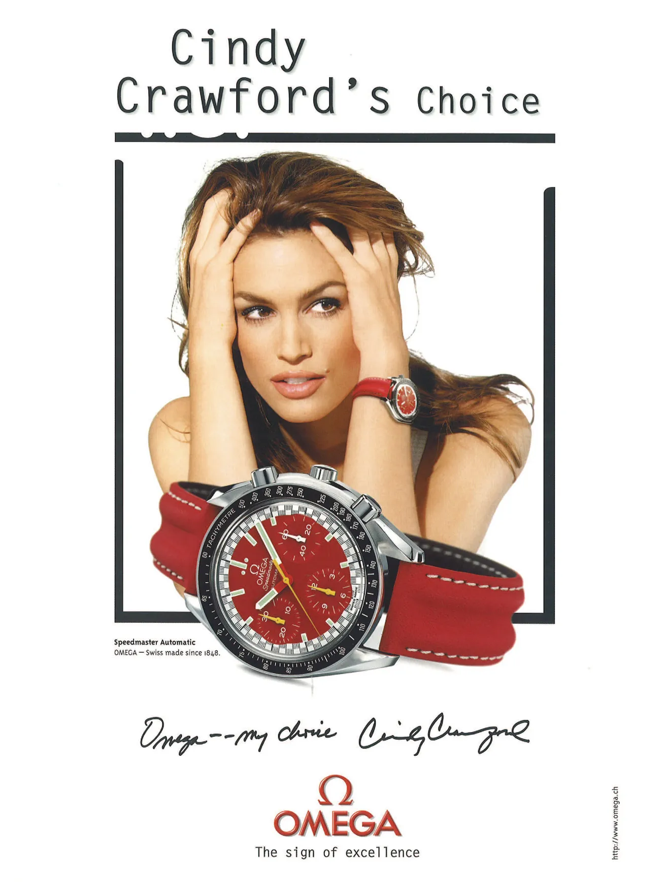 Vintage OMEGA advertisement