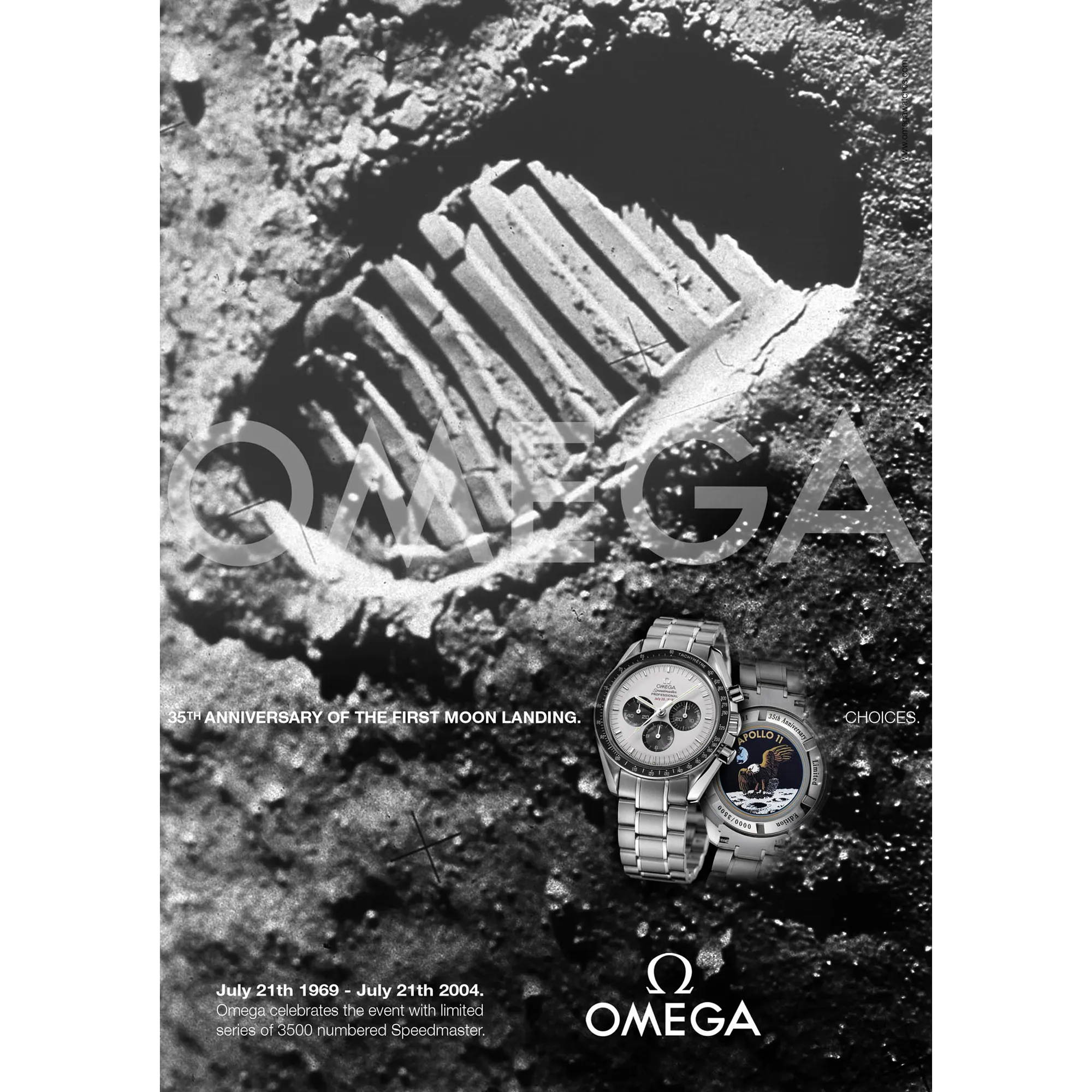 Vintage omega advertisement