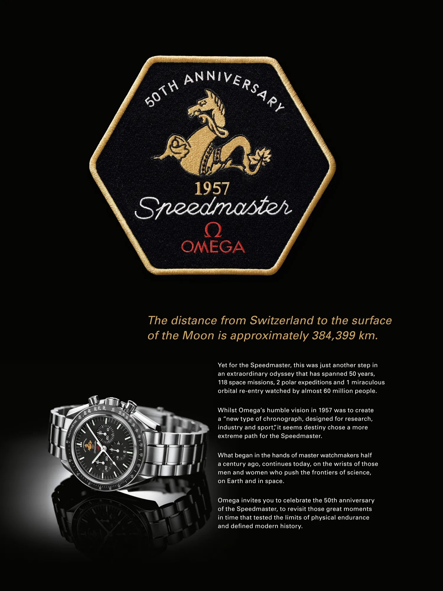 Old OMEGA advertisement