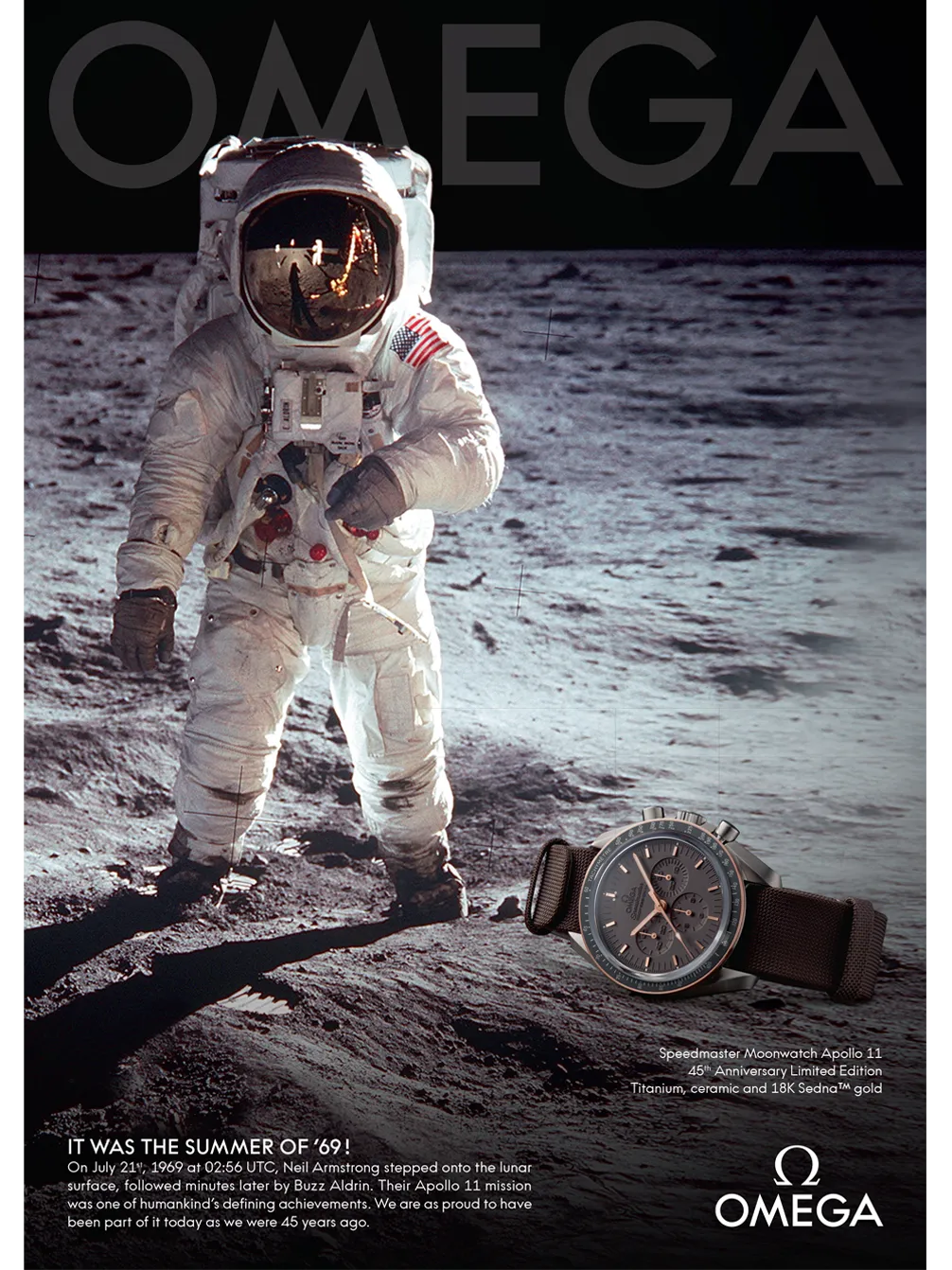Omega advertisement