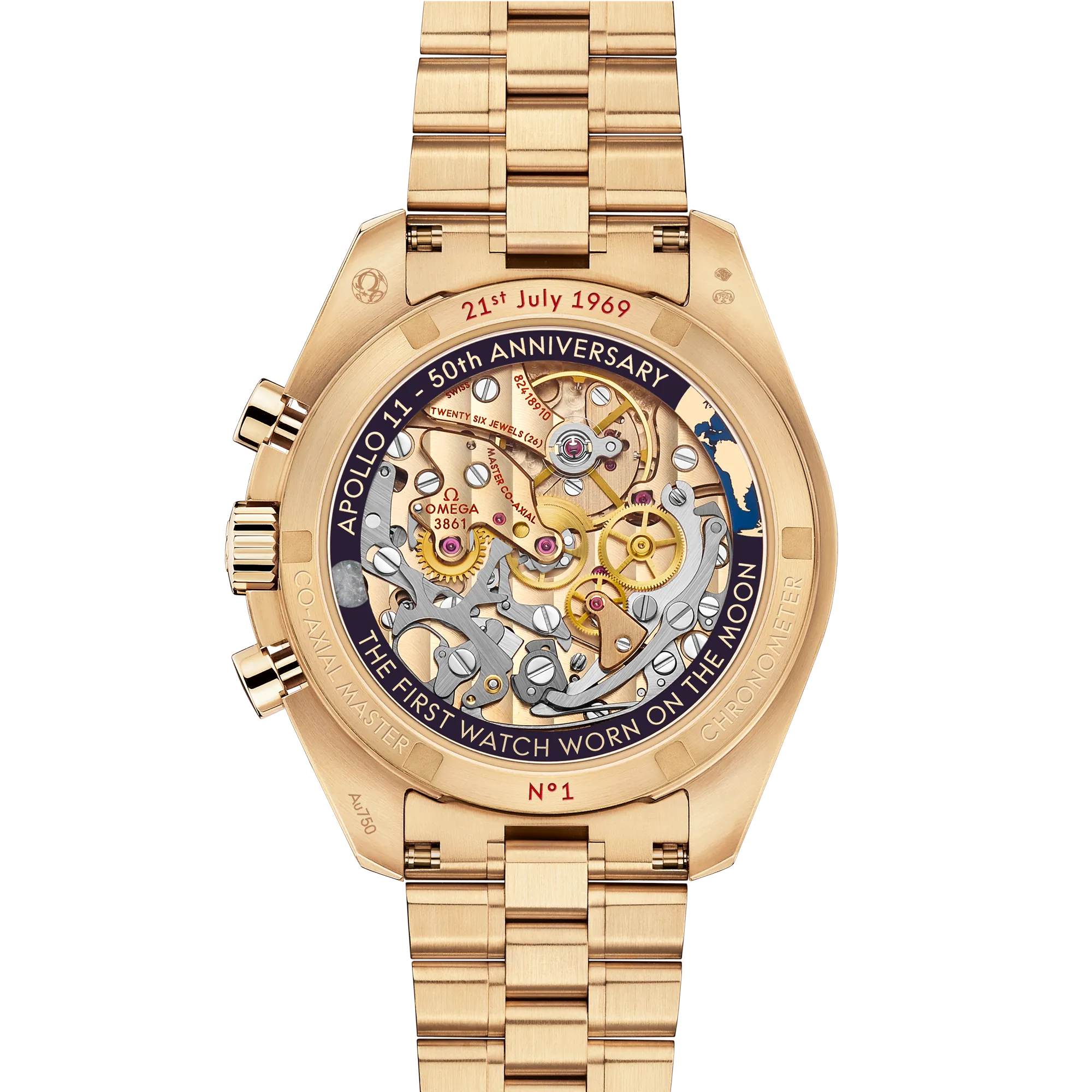 2019 “阿波罗11号”腕表 - Caseback